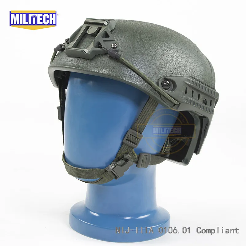 

MILITECH OD Airframe Vented NIJ IIIA Compliant Ballistic Helmet Video Commercial