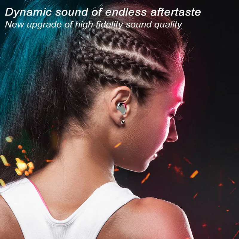

Original tws metal Bluetooth earbuds ipx 7 waterproof Bluetooth earphones true tws binaural wireless Bluetooth 5.0 earbudt
