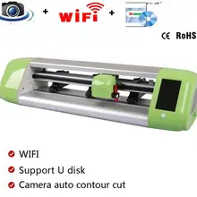 370 мм A3 Размер маленькая камера виниловый резак плоттер wifi Настольный виниловый плоттер с u-дисковым соединением