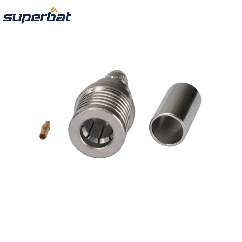 Обжимной соединитель Superbat QMA для коаксиального разъема RG58 RG400 RG142 LMR195 RF|connector|qma