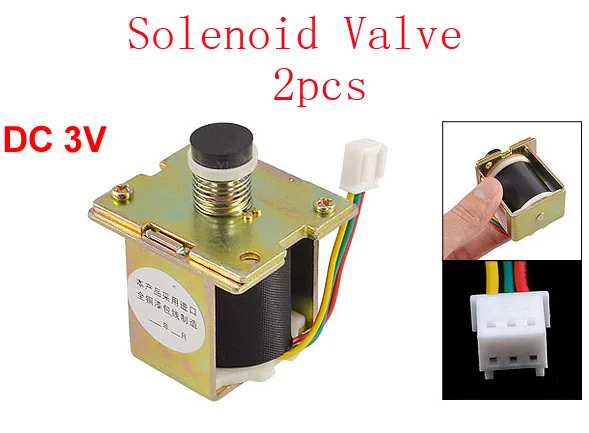 

DC 3V Self Absorption Solenoid Valve for Gas Fast Water Heater 2pcs