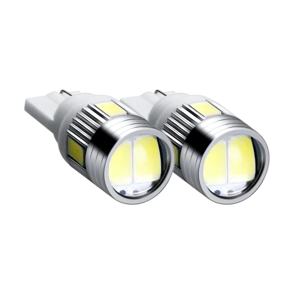 2 шт. автомобильный Стайлинг T10 W5W 168 194 6SMD светодиодный клиновидный боковой