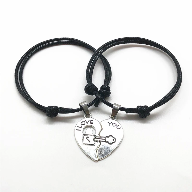 Pulsera de Corazón Separable Pareja