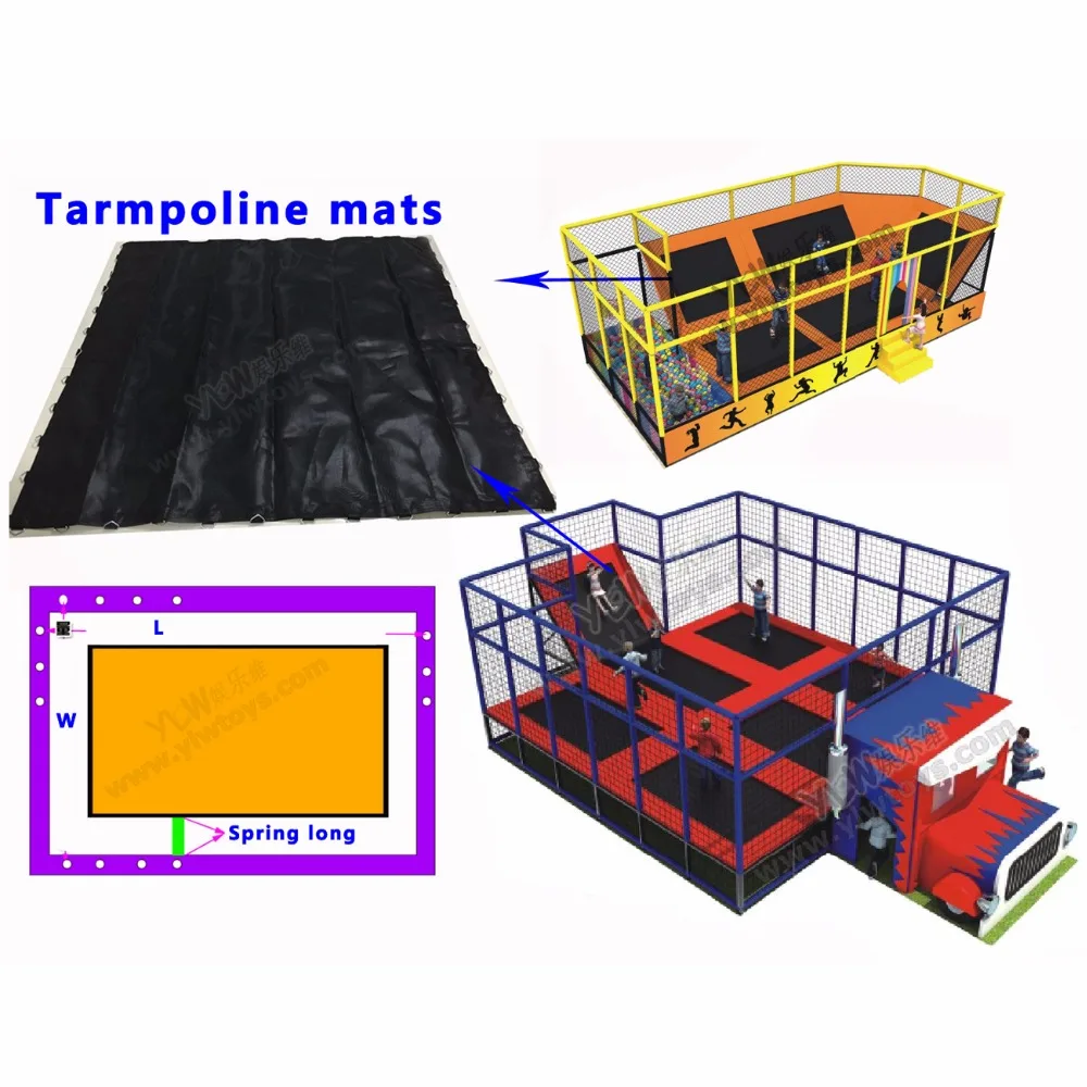 

customized size trampoline net,fitness sport trampoline mat,jumping bed net 1.8*1.8m