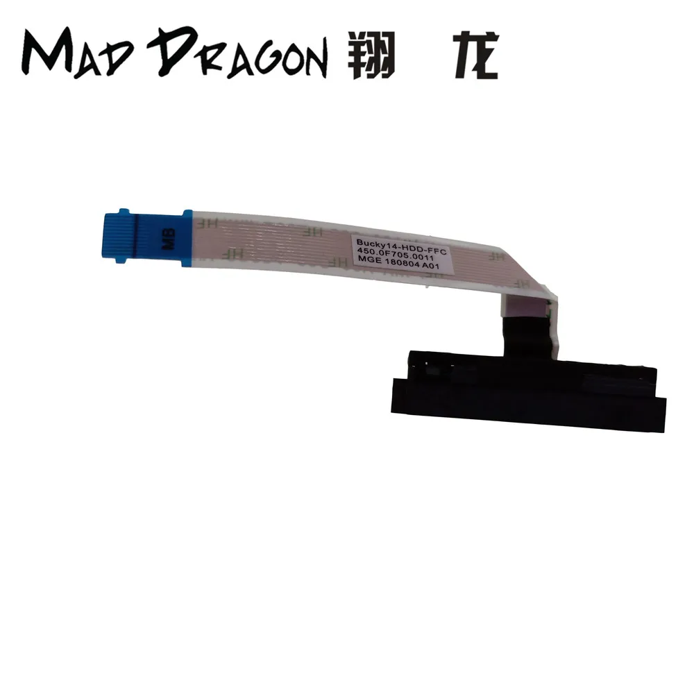 

MAD DRAGON Brand new Laptop New HDD Connector original for HP BucKy 14 -HDD-FFC hard drive cable connector 450.0F705.0011 12PIN