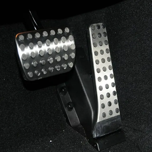 NEW stainless steel AT/MT AMG Pedal cover For Benz1 W202 W203 W204 W124