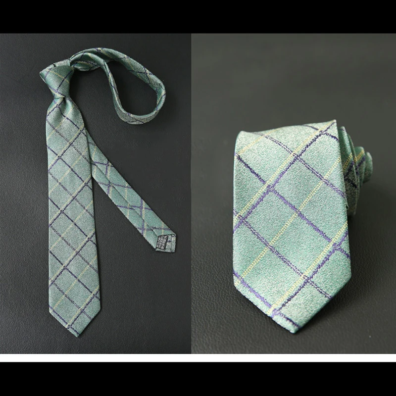 Mantieqingway Господа полосатый принт галстуков для мужской галстук в клеточку Gravata Corbata тонкий Vestidos мужской полиэстер шеи галстук