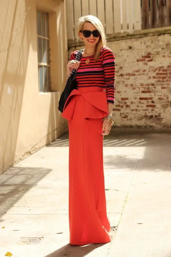 Aliexpress.com : Buy Modern Fashion Women Skirt Custom Made Zipper ...