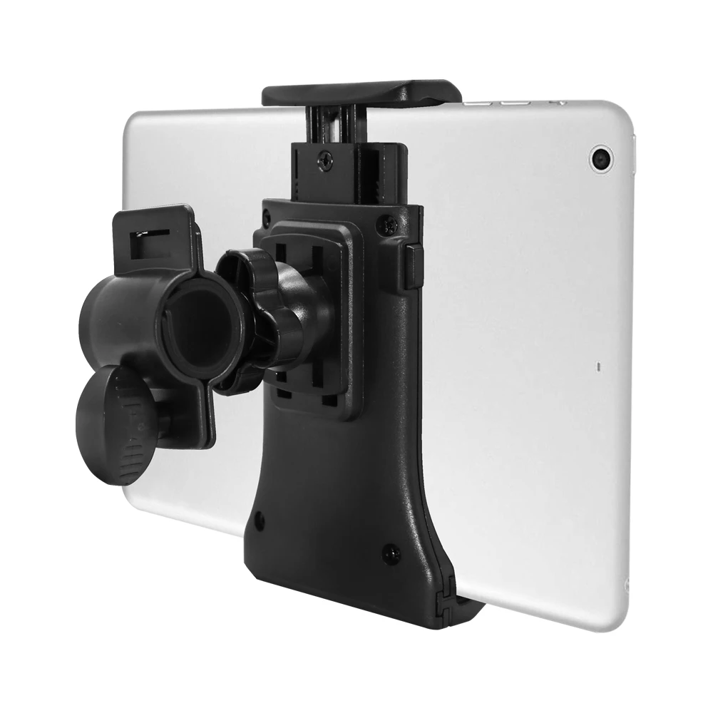 Xnyocn Adjustable 360 Degree Rotating Bicycle Motocycle Phone Mount Clip Holder Handlebar Bracket Stand for Mobile Phones Tablet