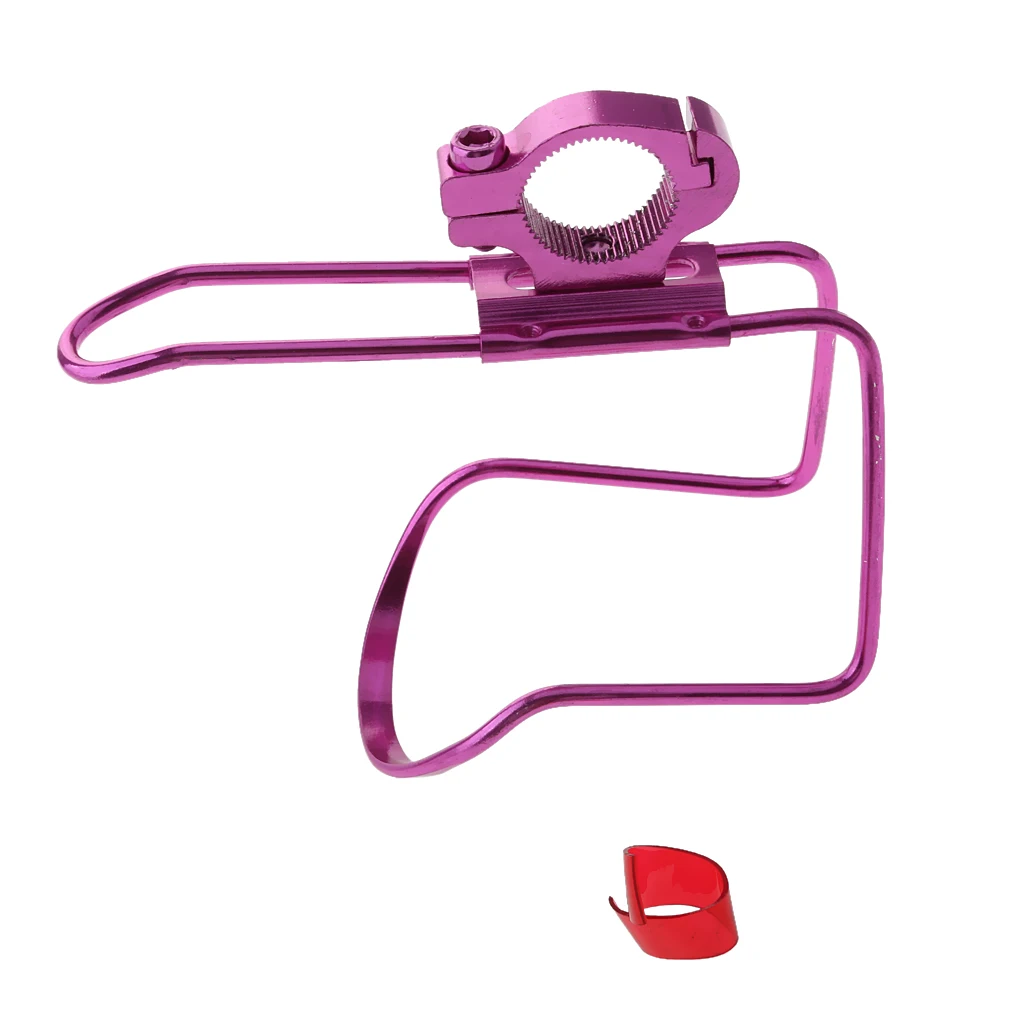 Universal Motorcycle Drink Bottle Holder Water Cups Mount 1 inch Handlebar Sturdy Structure Prevent Deformation Damage