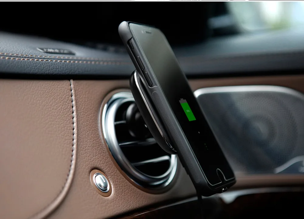 Nillkin Qi автомобильное магнитное Беспроводное зарядное устройство для samsung Galaxy S10 S9 S9 Plus держатель вентиляционное отверстие крепление для iPhone X XR XS Max для Mi 9