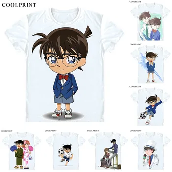 

Kudou Shinichi Kudo Jimmy T Shirt Meitantei Conan Case Closed Detective Men Casual TShirt Premium T-Shirt Short Sleeve Shirts