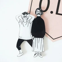 1 PCS Free Shipping Winnning Boy Badges Acrylic Badge Pin Badges Backpack Decoration Icons YKL00014