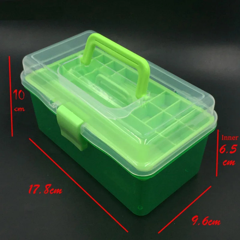 2 слоя DIY Инструменты упаковочная коробка портативный практичный электронные компоненты винт для хранения ювелирных изделий чехол для инструмента независимая крышка мини