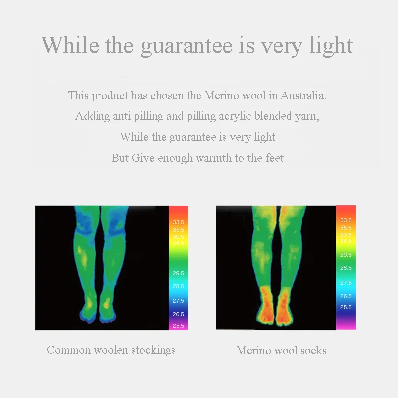 Best VVQI Winter men s wool socks warm floor socks export quality Brand socks business 4packslot black no box