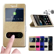 

For Huawei Y6 Prime 2018 Case Flip PU Leather Cover Quick View Window Stand Book Case For Huawei Y6 2018 / Y6 Prime 2018 Covers