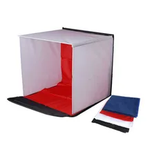 40x40cm Foldable Softbox Kit Square Tent Studio Photo Light Photograph Soft Box