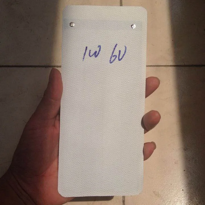 Зарядки Fotovoltaica недорогой браслет Solar1W 6V 370MA Перезаряжаемые Батарея Мощность
