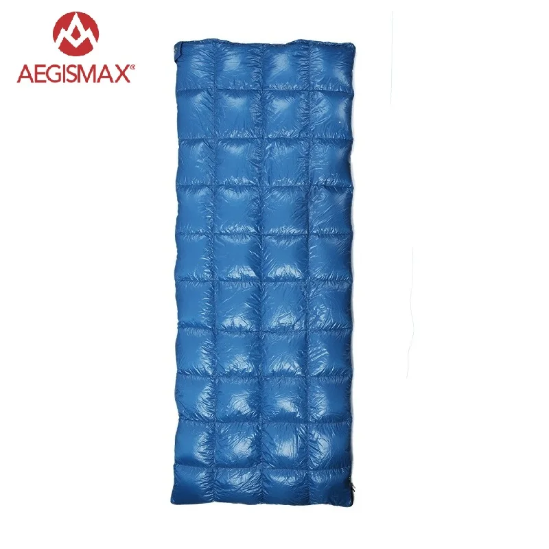 AEGISMAX Открытый Кемпинг 650FP утка спальный мешок конверт Adlut пуховое одеяло