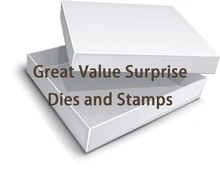 Diyarts Scrapbook Selo Selo Distribuídos Aleatoriamente Ultra Baixo Preço Saco Sorte Selos Scrapbooking Para O Cartão De Corte De Metal Morre(China)