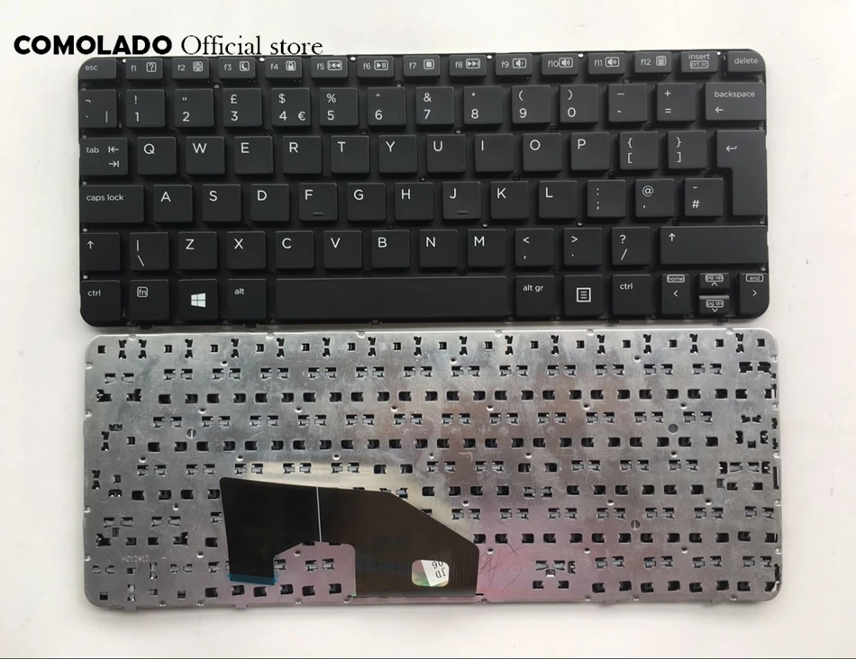 UK Клавиатура для HP Mini 1103 1104 110-3500 110-3510NR 110-3600 110-3700 110-3800 210-2000 210-4000 210-3000 макет |