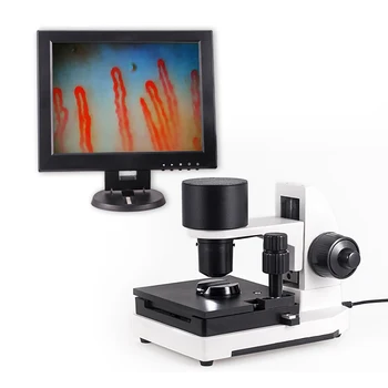 

12 Inches Cheap Easy Carry Analysis 600X Magnification Digital Microcirculation Microscope