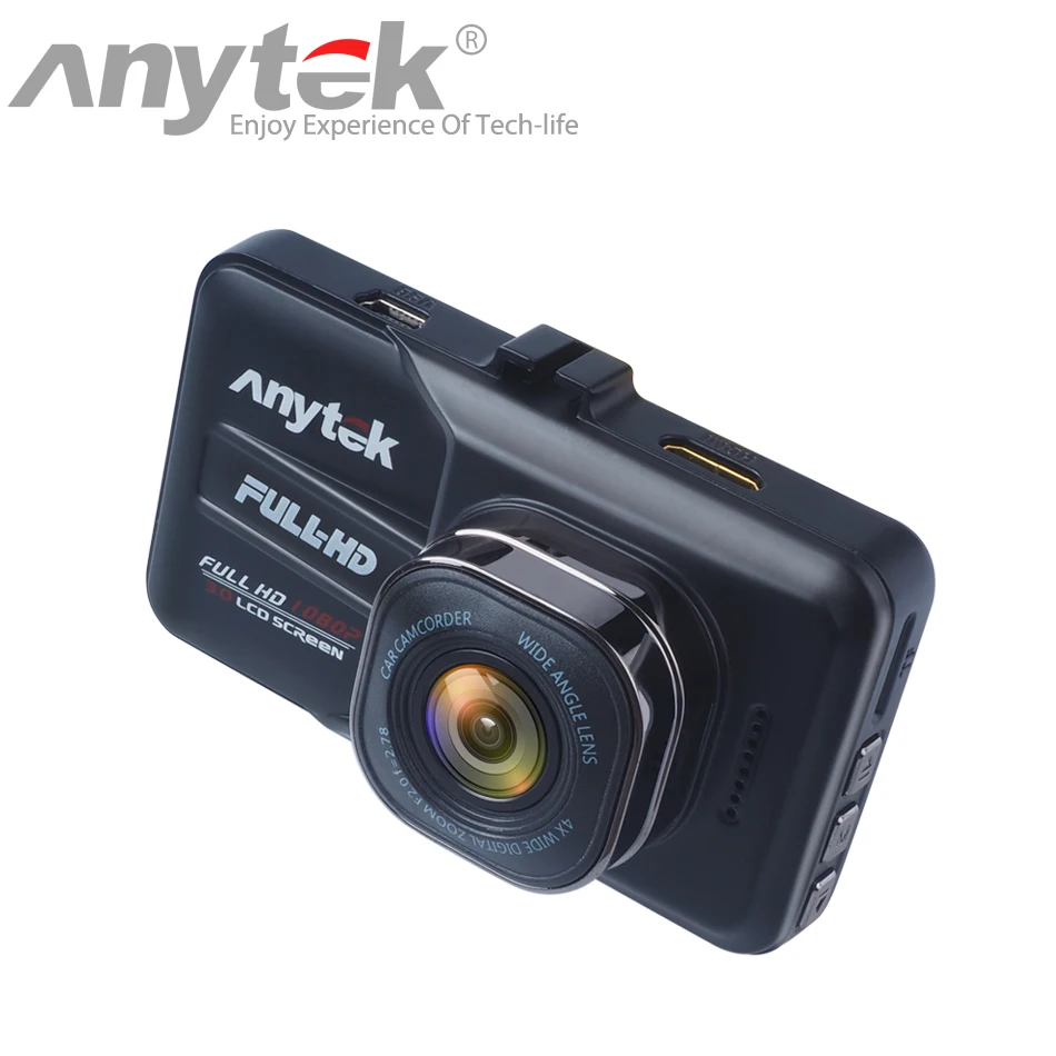 Автомобильный видеорегистратор Anytek A98 с Full HD 1080P 3 0 дюймовым ЖК дисплеем g датчиком