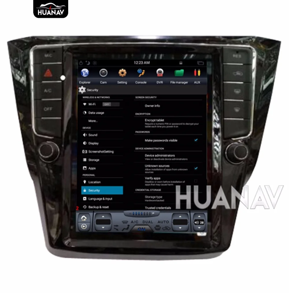 Top The new Tesla style Car No DVD player GPS navigation radio Stereo For VW Volkswagen Passat 2015 2016 2017 multimedia ISP 5