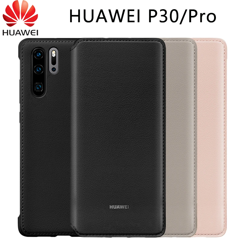 

Huawei P30 Pro Case Original Official PU Leather Sleep Wake Up Wallet Card Protection Cover Huawei P30 Case P30 Pro Flip Cover