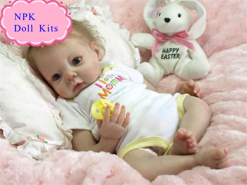 Новая игрушка 22 дюйма 55 см силиконовый Reborn Baby Doll Kit изготовленный из настоящего