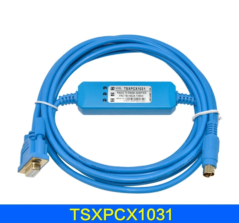 TSXPCX1031 TSXPCX1031-C RS232/RS485 Кабель для программирования Schneider modicon tsx Twido неза ПЛК(TSX08PRGCAB - Цвет: Золотой