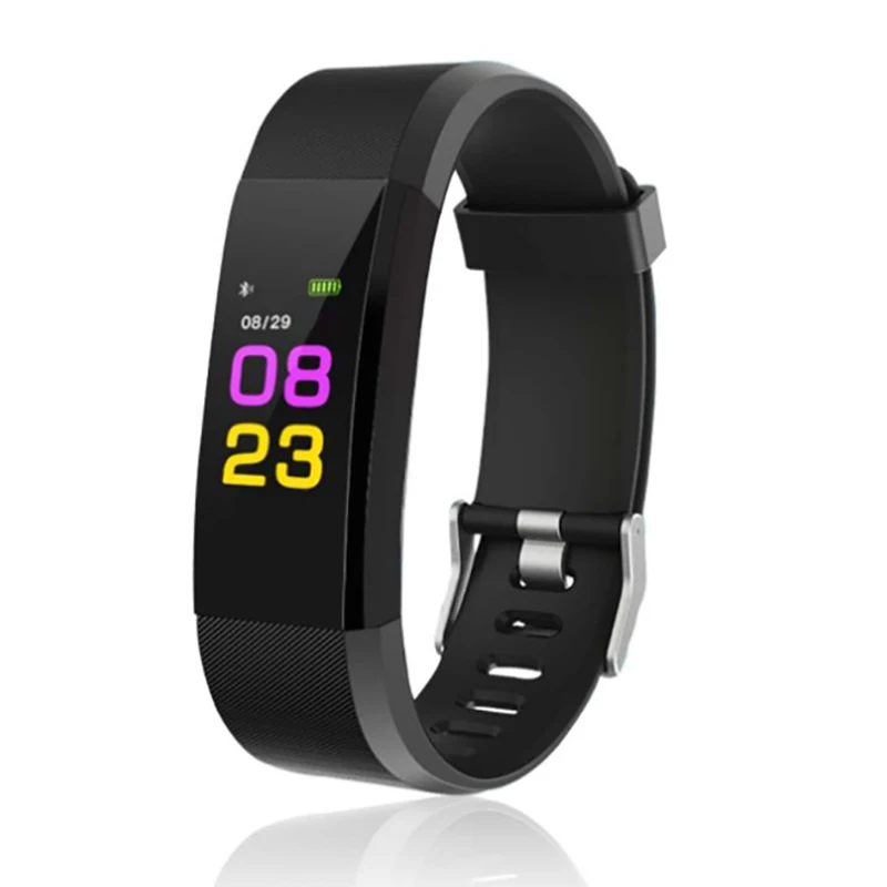 5 Colors Fitness Equipment Activity Heart Rate Sport Wristband For Fitbit Activity Pedometer For Outdoor Indoor Fitness Running