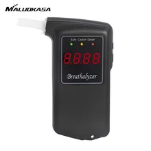 MALUOKASA Professional LCD Parking Detector Gadget Digital Breath Alcohol Tester with Backlight Breathalyzer Driving Essentials