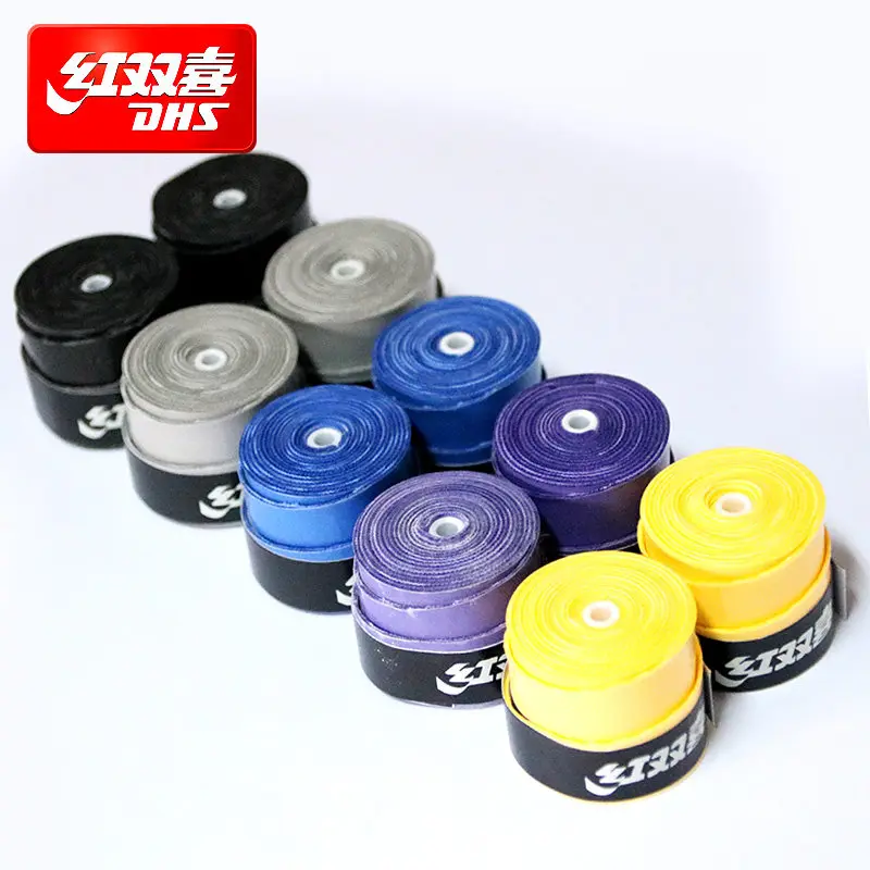 2 قطعة DHS overgrip ل تنس طاولة مضرب مقبض مضرب بدمنتون/تنس مضرب مقبض الشريط اكسسوارات بينغ بونغ الخفافيش القبضات