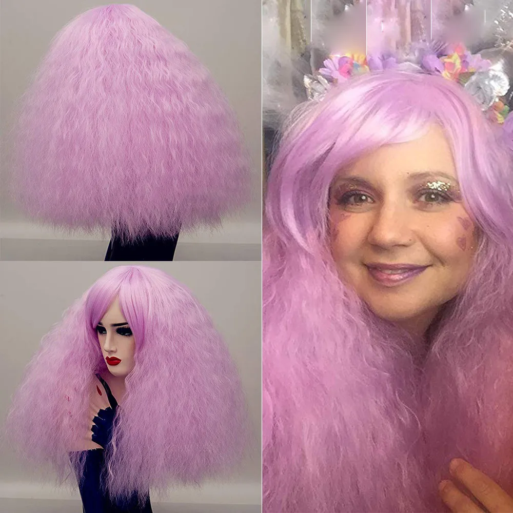 2018 New Style Themed Party Or Daily Costume Soft Wigs Short Fluffy Cosplay Wig with Bangs Costumes For Women Gift Dropshipping 2018 New Style Themed Party Or Daily Costume Soft Wigs Short Fluffy Cosplay Wig with Bangs Costumes For Women Gift Dropshipping