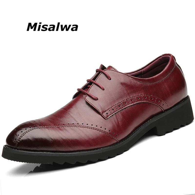 formal shoes red colour