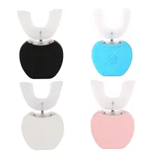 Интеллектуальная автоматическая звуковая электрическая зубная щетка типа U для зуба на 360 градусов, usb-зарядка, зуб зубы, отбеливающий синий свет