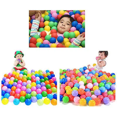 TOYZHIJIA 100Pcs/Lot 5.5CM Diameter Colorful Ball Pits Soft Ocean Balls Funny Baby Kids Swim Playing Ball Pits Toy 5