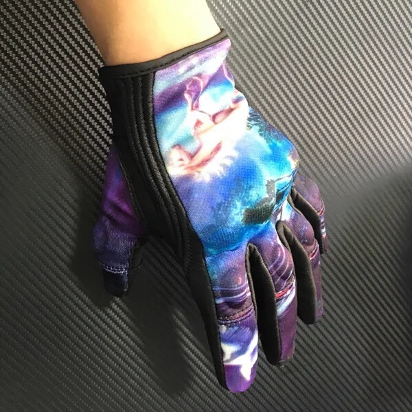 unicorn  leather mesh protector glove touch screen MOTOMASTR 5
