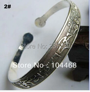 

Wholesale ^^FREE SHIPPING 10pcs ^^^^XSZ01422 New Tibetan Tibet silver Totem Bangle Cuff Bracelet (shizeng xiang)