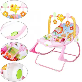 

Baby Seat Sofa Seat Cover Multi-function Baby Chair With Music And Swings Newborn Cradle Seat Portable Baby Chair Travel Car