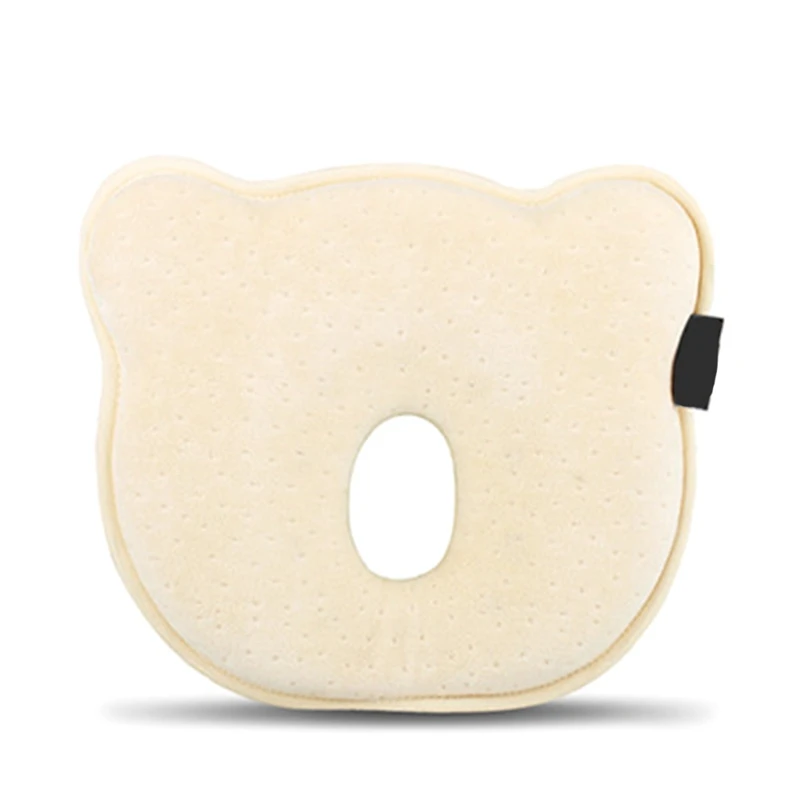 Memory Foam детские подушки дышащие детские подушки определенной формы для предотвращения плоской головы подушка для новорожденного 0~ 12 м