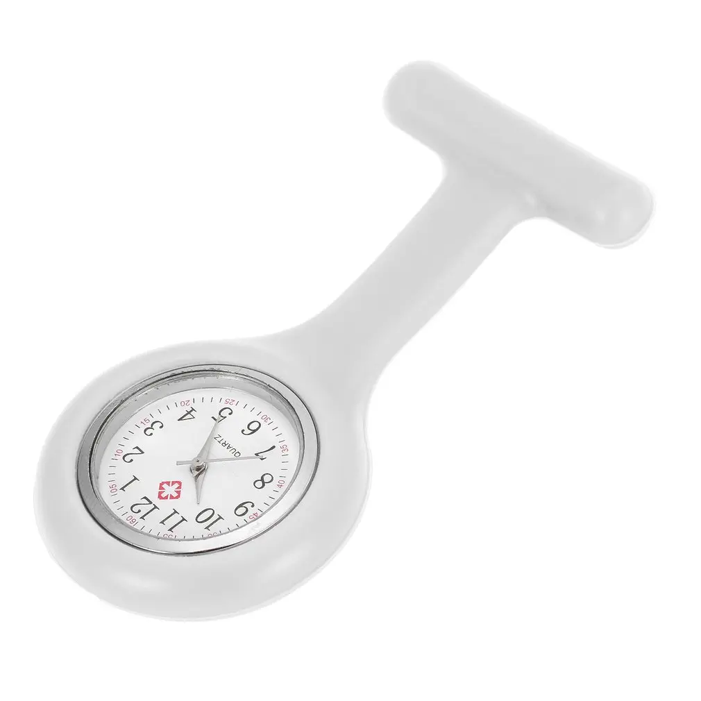 

Mini Portable Silicone Gel Doctor Nurses Brooch Pin Pockets Fob Compact Attractive Medical Tunic Watch HOT SALE