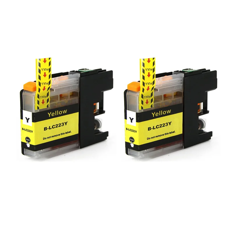 2 картриджа с желтыми чернилами для Brother DCP-J4120DW MFC-J5320DW DCP-J562DW MFC-J880DW MFC-J5620DW MFC-J680DW |