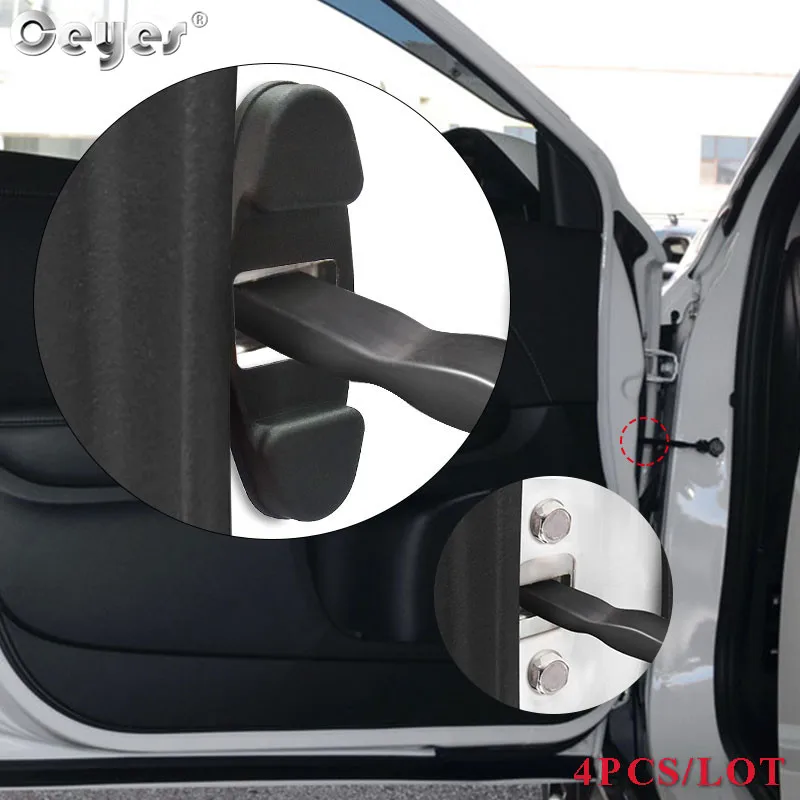 Car Styling Door Lock Limiting Covers For Honda Civic 2006-2011 Mugen Power Accord 2003 2007 For Crv Hrv Jazz Typer
