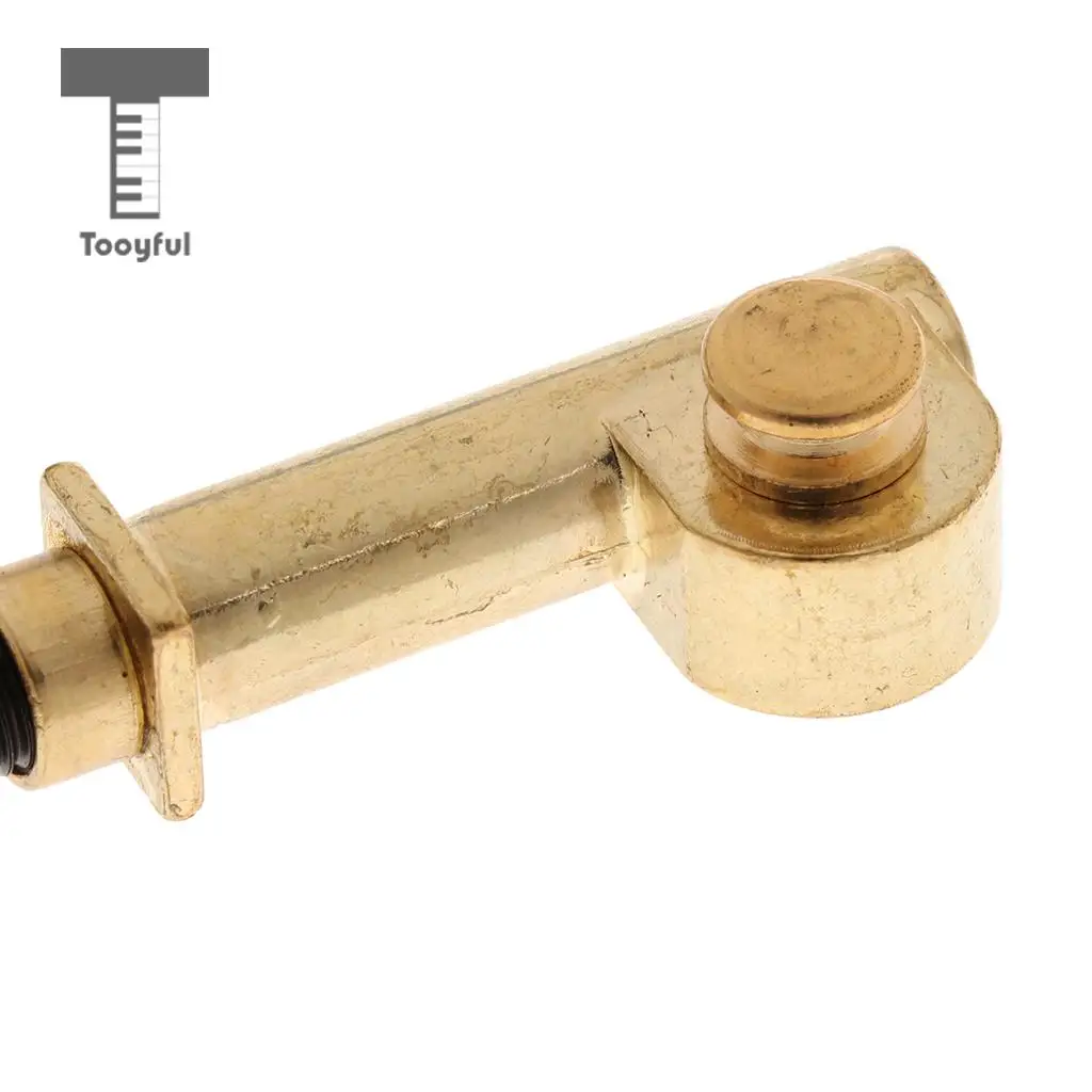 Tooyful Durable 2 Pieces Copper Vortex Erhu Axis Shaft Mechanical Axis String Instrument DIY Parts 9cm