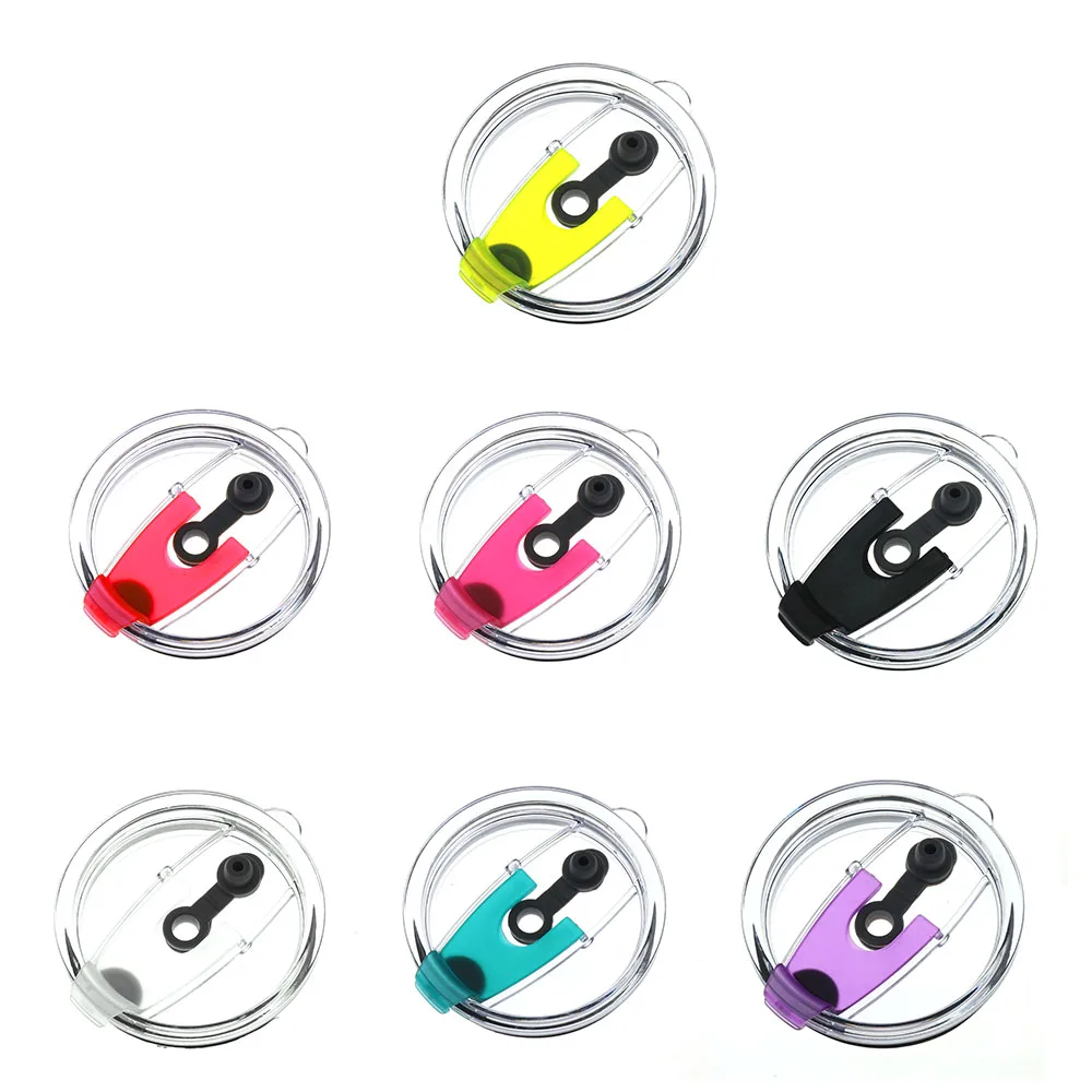 

2018 Colorful Seal Splash Spill Proof Lid For 20 / 30 oz ozark Trail Rambler Tumbler Cup Covers