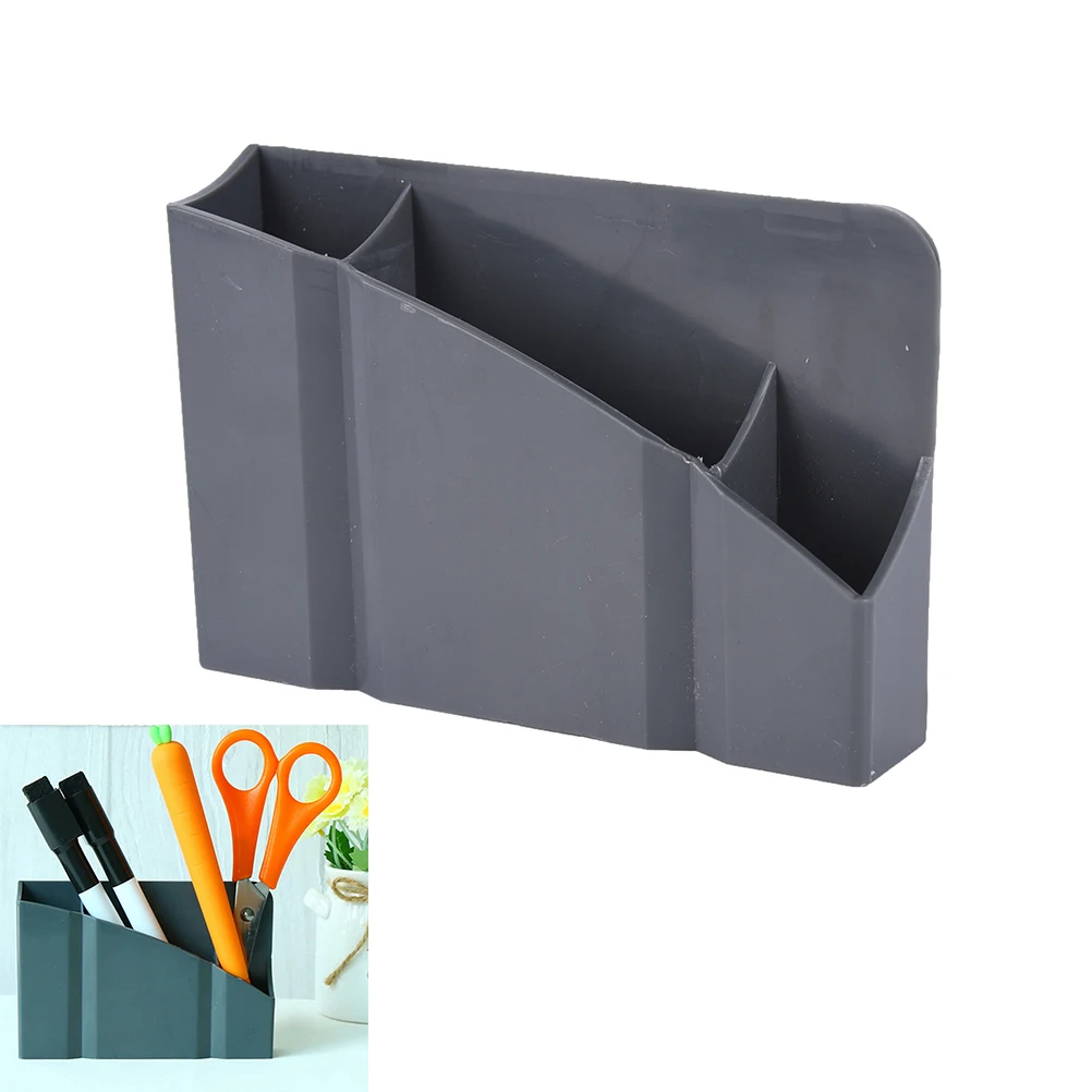 1pcs Whiteboard Pen Plastic Storage Box Multifunction Eraser Box
