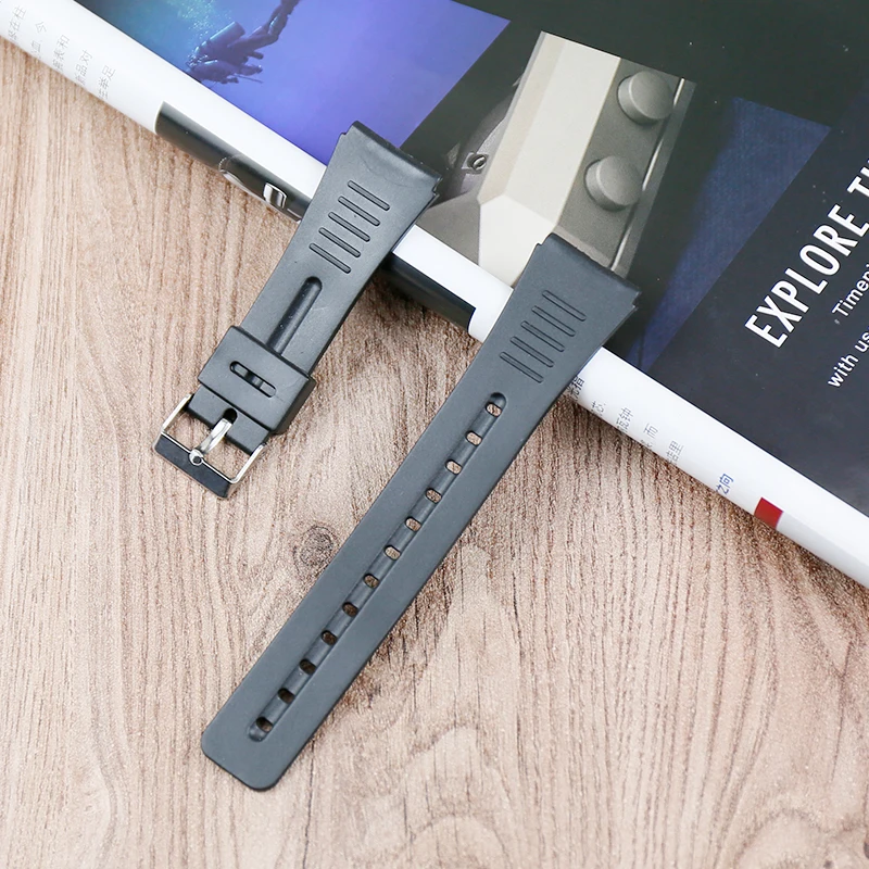 Мужские аксессуары для часов Силиконовый ремешок для Casio ремешок AE-2000WD серии электронные часы с водонепроницаемый резиновый ремень