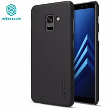 NILLKIN Super Frosted Shield hard back cover case for Samsung Galaxy A8 2018 / A8 Plus 2018 with free screen protector